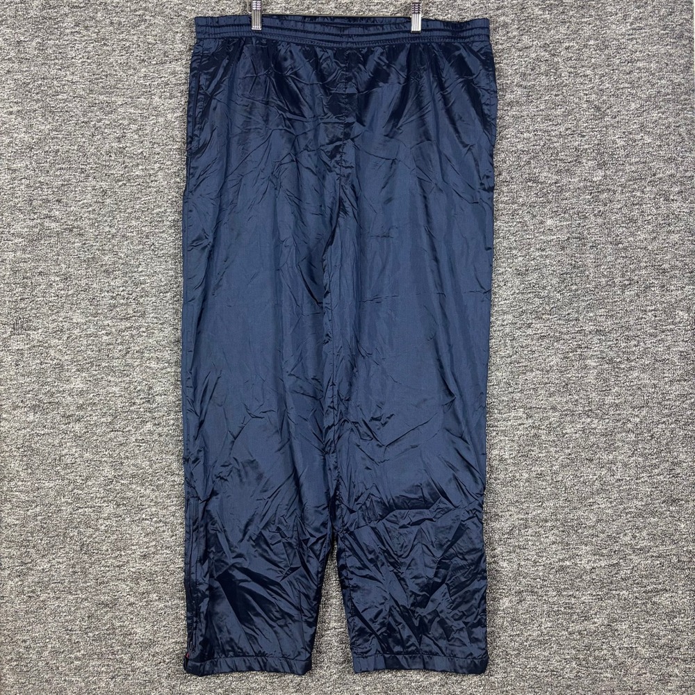Vintage 90s Baggy Wilson Staff Gore-Tex Navy Blue Windbreaker Track Pants Large